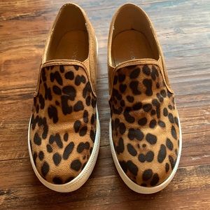 Leopard slide ons